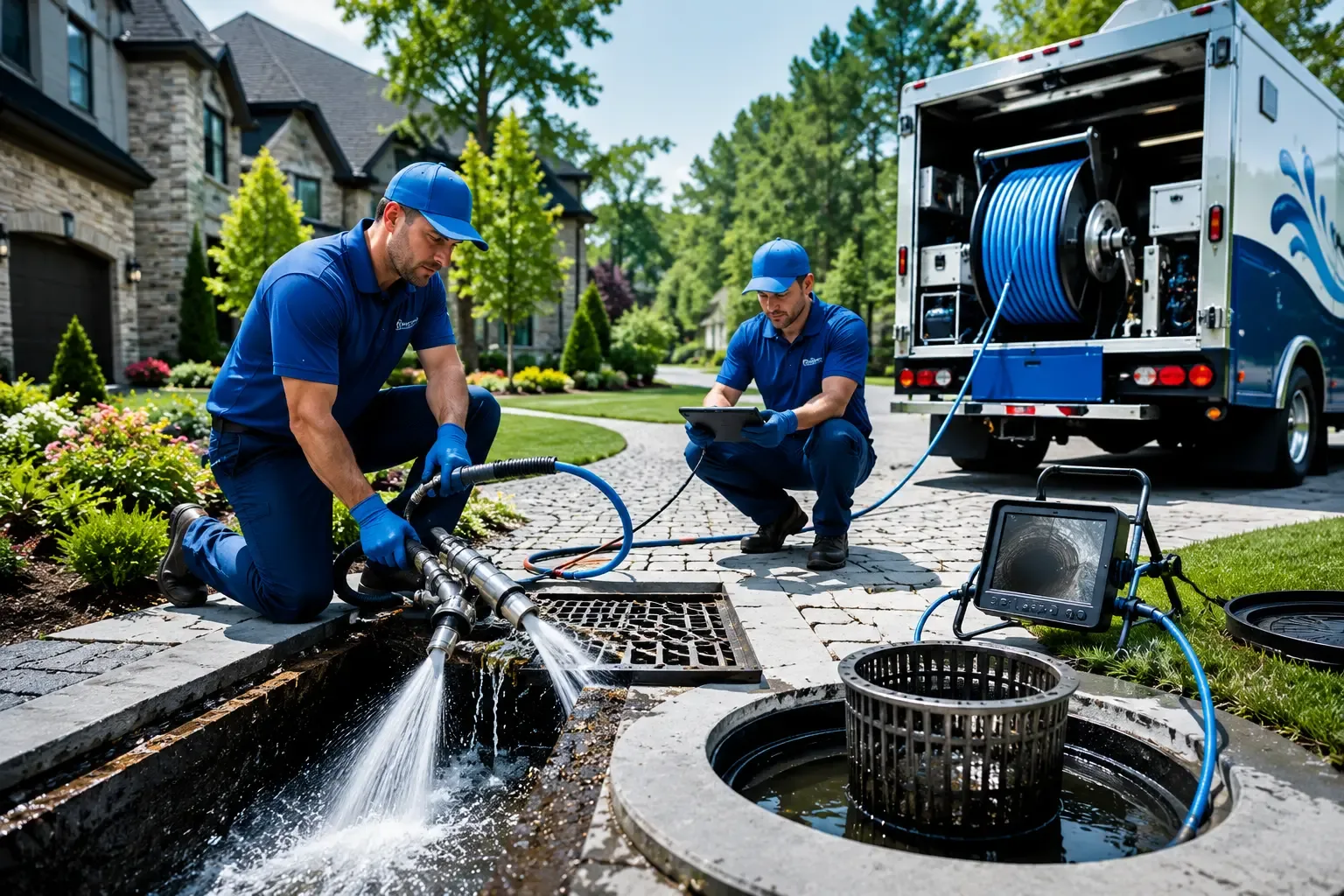 Local outdoor drain cleaning professionals in Belford, NJ